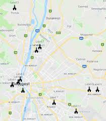 google map with labelled markers cheppers