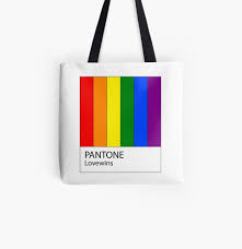 Get My Art Printed On Awesome Products Support Me At Redbubble Rbandme Https Www Redbubble Com I Tote Bag Pantone Pride Love Wins By Ma Tote Bag Bags Tote
