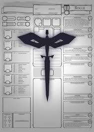 Class Character Sheets The Rogue Dungeon Masters Guild Dungeon Masters Guild Tabaxi's ability score increases work perfectly for the rogue, and the free skill proficiencies are skills which every rogue should have anyway. class character sheets the rogue dungeon masters guild dungeon masters guild