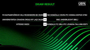 You are on europa conference league 2021/2022 live scores page in football/europe. Uefa Europa Conference League Third Qualifying Round Draw Results Soccer