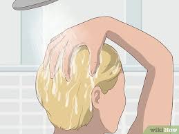 Doing it this way will help keep your hair shiny and radiant and also keep the color from going dull. 4 Ways To Get Green Out Of Blonde Hair Wikihow