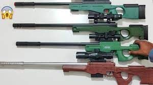There's never a dull moment with nerf weapons and guns. My Awm Sniper Gun Toy Collection Pubg Toys Freefire Toys Youtube