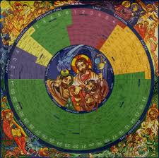 The use of colors to differentiate liturgical seasons became a common practice in the western church in about the fourth century. About The Liturgical Calendar The National Shrine Of Saint Jude