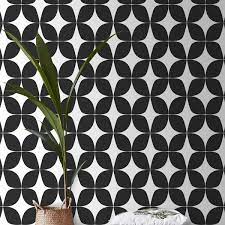Il ajoutera une nouvelle profondeur à votre mur. Papier Peint Noir Et Blanc Nouveaux Modeles Cote Maison