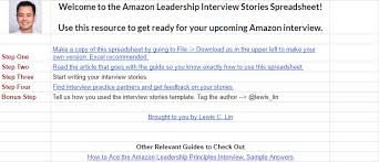 Rubric templates are very popular with teachers' and for good reason. Lewis C Lin S Amazon Interview Spreadsheet Lewis C Lin