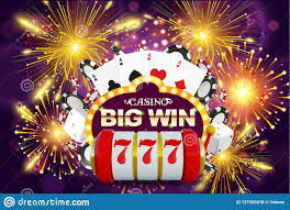 Big Win 777 Lottery Vector Casino Concept With Slot Machine Playing Chips Win Jackpot In Game Slot Machine Stock Vector Illustration Of Gamble Bingo 127650618