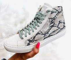 Italian leather is one of the best in the world. P448 High Tops On Feet Review P448 Sneakers Glitter Sneakers