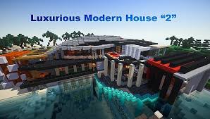 Here you will find a great list of the most popular and recent minecraft mansion maps! Luxurious Modern House 2 Map 1 12 2 1 11 2 For Minecraft 9minecraft Net