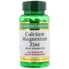 The minerals calcium, magnesium, and zinc are vital for your health and often combined into a single supplement. Nature S Bounty Calcium Magnesium Zinc Vitamin D3