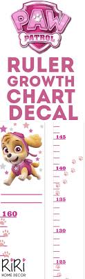 Kids Height Chart Ruler Growth Chart Decal Height