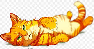 After firestar dies from being stabbed, he meets tigerstar in cat hell. Cat Warriors Kitten Firestar Png 866x454px Cat Art Bluestar Carnivoran Cartoon Download Free