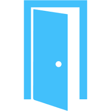 Caribbean blue door 9 icon - Free caribbean blue door icons