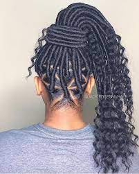 Image May Contain One Or More People And Closeup Faux Locs Hairstyles Faux Hair Locs Hairstyles