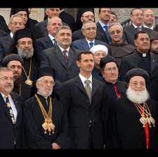 Protesters met by a vicious crackdown by assad's forces turned. Kari A Jaquesson On Twitter Christians Surround President Bashar Al Assad Of Syria Because He And The People S Saa Are Their Protectors No Matter What Religion Syrians Are United And Are One