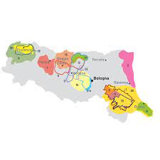 Vous êtes collectionneur de cartes postales ? Appellations Region Vinicole Emilia Romagna Licata Vini