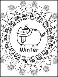 Pusheen 86 Printable Coloring Pages For Kids Libro De Colores Paginas Para Colorear De Navidad Dibujos Para Colorear Adultos