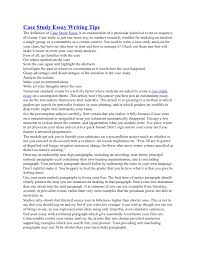 Here are some of the examples you can also use Case Study Essay Writing Tips