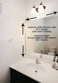 I was thrilled when frame my mirror reached out to me to partner on this project. How To Frame A Bathroom Mirror How To Nest For Less
