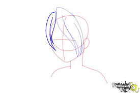 How to draw cartoon bangs cool anime pencil drawings anime hair examples. How To Draw Anime Bangs Drawingnow