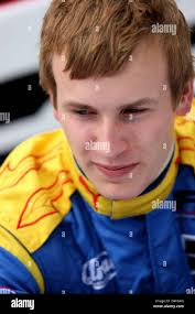 British Formula Two driver Henry Surtees of Barber Motorsports Team  pictured at the Formula Two race in Brands Hatch, Great Britain, 19 July  2009. 18-year-old Surtees died in a tragic accident during