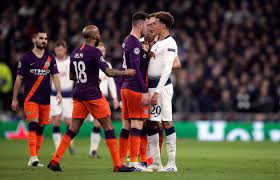 Manchester city and tottenham hotspur scored an incredible five goals inside the opening 21 reuters / phil noble. As It Happened Tottenham V Manchester City Champions League Quarter Finals