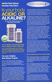 alkaline body balance informational 12 page booklet with