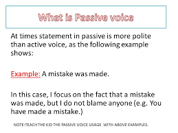 Check spelling or type a new query. In Passive Voice The Focus Is On The Action Example My Bike Was Stolen In The Example Above The Focus Is On The Fact That My Bike Was Stolen I Do