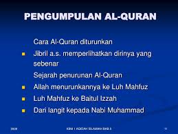 Sejarah singkat turunnya al quran. Ppt Kbm 1 Aqidah Islam Powerpoint Presentation Free Download Id 5318821