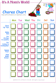 house rules chart for kids kids