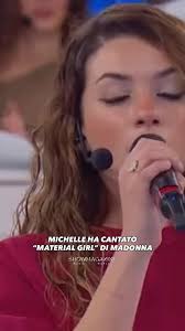 Michelle oggi ha cantato “Material Girl” di Madonna❤️‍🔥, Segui  @showmagazineof per rimanere aggiornat* sulla scena musicale attuale!,  #Michelle #Amici25 #PopItaliano #MusicaItaliana