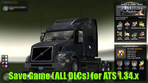 Save game profile + all dlc v1.0. Cheats Saves Mods For Ats American Truck Simulator Page 2