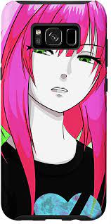 Amazon.com: Galaxy S8+ Retro & Vintage Anime & Manga Meme Angry Yandere Emo  Girl Case : Cell Phones & Accessories