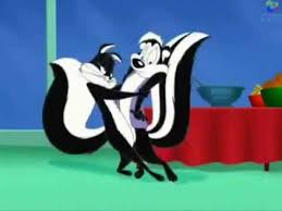 Image result for pepe le pew chase