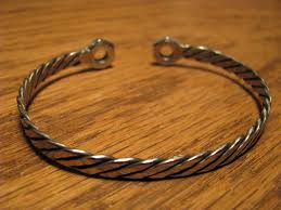 Full video instructions on how to make a sweat soldered cuff bracelet. Steel Bracelet 6 Steps With Pictures Instructables