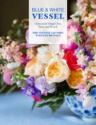 17.25'' h x 10'' w x 10'' d. Blue White Ginger Jar Vase Lookbook By The Vintage Laundry Events Issuu