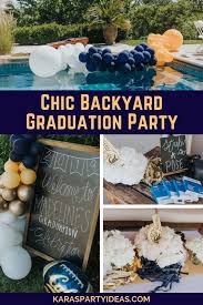 35 creative graduation party ideas that wow. Kara S Party Ideas Chic Backyard Graduation Party Kara S Party Ideas