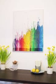 Diy Wax Crayon Art Wachsmalkunst Wachskunst Geschmolzene Wachsmalkunst