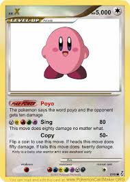 A virtual pokemon pack opener. Kirby Pokemon Card By Tomato Bitil On Deviantart