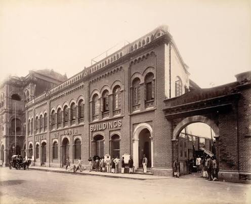 Times of India machine room, Bombay-1898