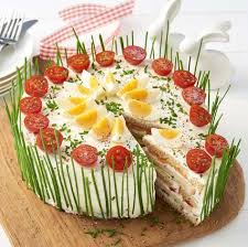Frischkase Lachs Torte Ideen Furs Essen Rezepte Lachstorte