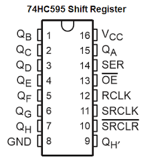 How To Build A Shift Register Circuit With Manual Pushbutton Control In 2021 Shift Register Arduino Circuit