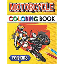 The pictures featured on motorcycle coloring pages can vary from regular motorcycles and police motorcycles to funny anima… Buy Motorcycle Coloring Book For Kids Racing Bike Dirt Bike Motocross Coloring Pages For Kids And Teens Paperback May 8 2021 Online In Indonesia B094p9jt4r