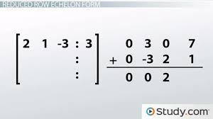 How To Solve Linear Systems Using Gauss Jordan Elimination Video Lesson Transcript Study Com