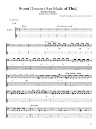 Maybe you would like to learn more about one of these? Marilyn Manson Sweet Dreams Bass Recorded Music Rock Music