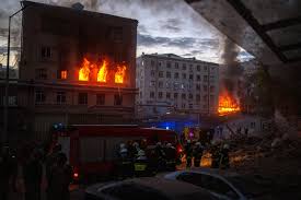 Explosions rock Kyiv again as Russians ...