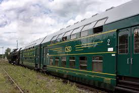 Krupa Train Railway Railroad