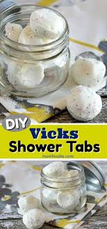 Diy Vicks Shower Steamers Tablets Health Diy Vicks Shower Diy Bath Products Shower Tablets