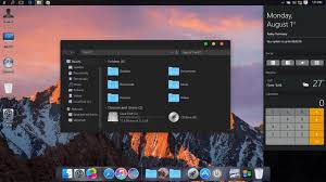 Flat Dark Macos Theme For Windows 10 8 1 7 Make Your Desktop Look Like Dark Mac Youtube