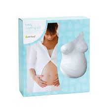 Amazon Com Pearhead Belly Casting Kit Expecting Mom Pregnancy Keepsake Pregnant Belly Keepsake Mold White Baby Hand And Footprint Makers Baby