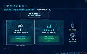 You can go back to the island on your world map, and after that you'll need to move it from a . How To Get The Maximum Rating For The Park In Jurassic World Evolution Jurassic World Evolution Game Guide Gamepressure Com